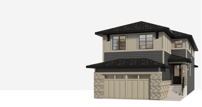 Chaparral Meadows Front Attached Garage rendering