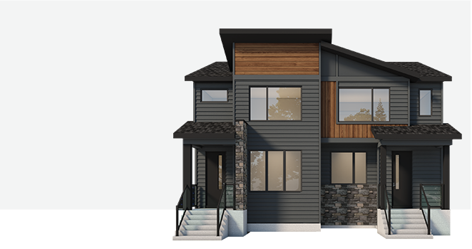 Rose Ranch Duplex Home rendering