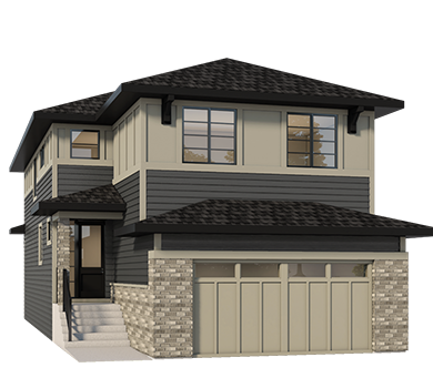 Front garage rendering in Chaparral Meadows