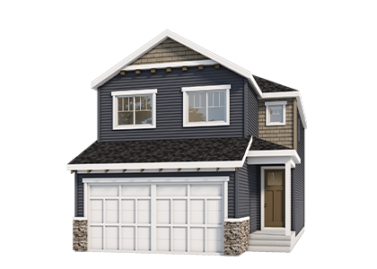 Front Garage rendering